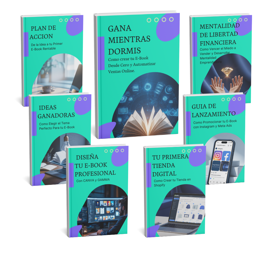 GANA MIENTRAS DORMIS: Crea tu E-Book y Activa una Maquina que Vende por vos las 24hs.