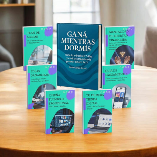CREA TU E-BOOK DIGITAL Y PONELO A LA VENTA ONLINE, PASO A PASO. Guia Completa para Crear, Publicar y Vender tu E-Book Usando Sistemas Automaticos.