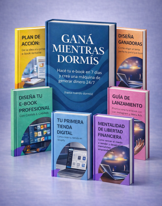 CREA TU E-BOOK Y VENDE ONLINE TODOS LOS DIAS, INCLUSO MIENTRAS DORMIS.