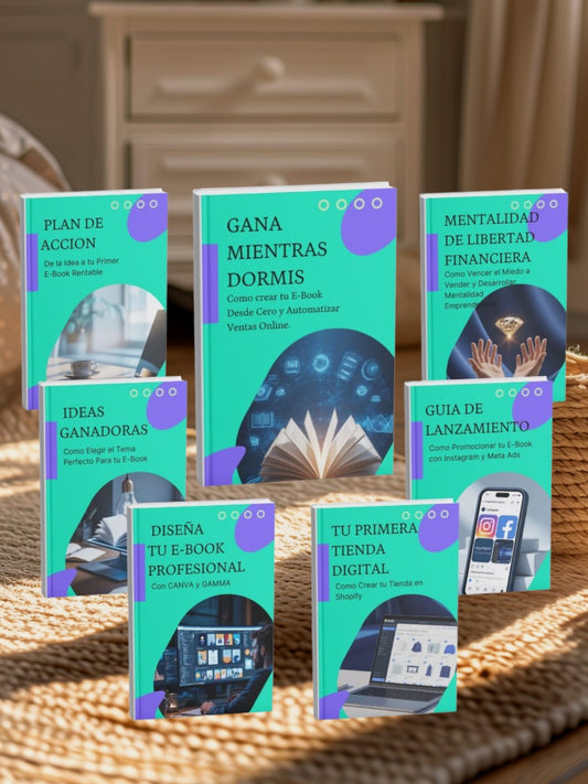 GANA MIENTRAS DORMIS: Crea tu E-Book y Activa una Maquina que Vende por vos las 24hs.