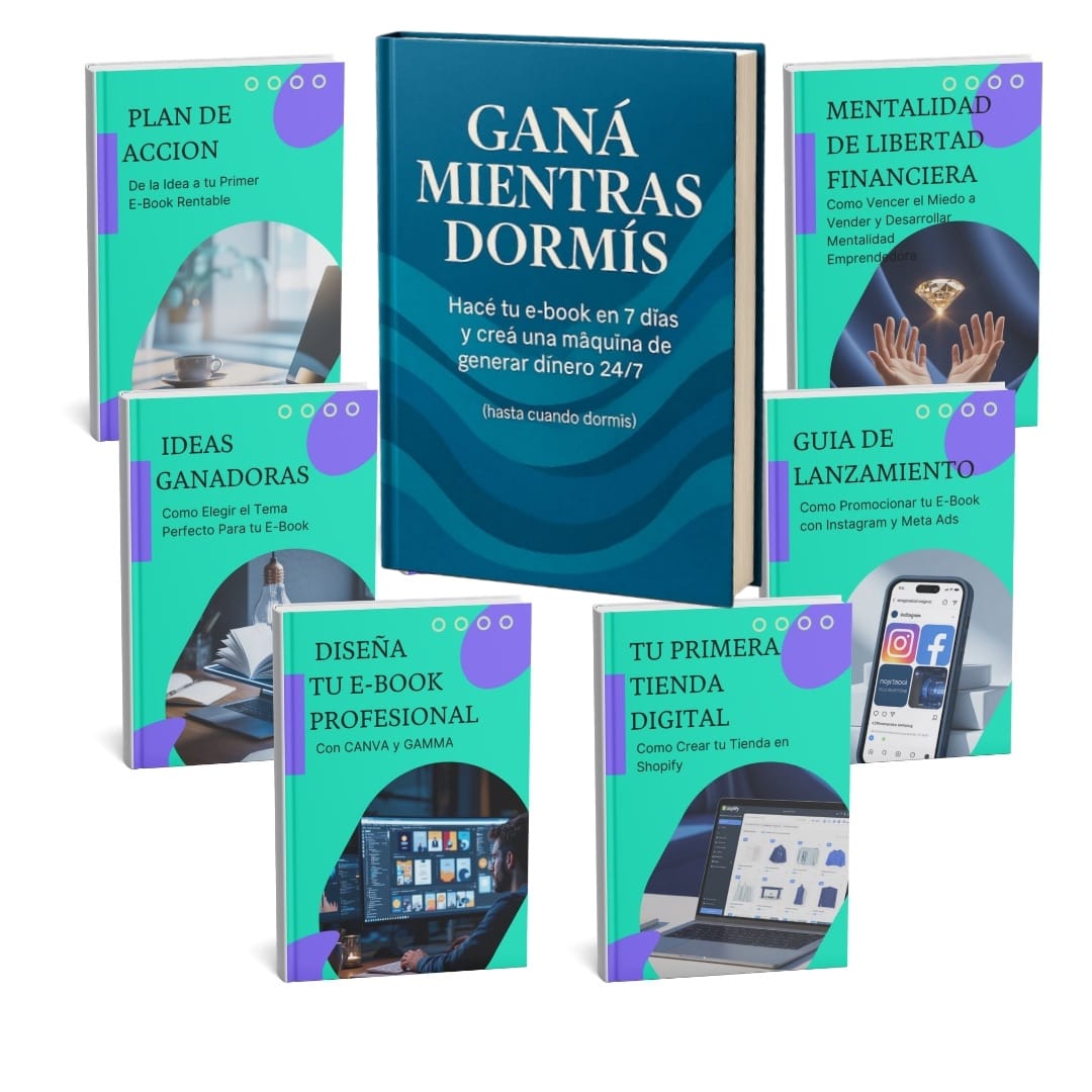 CREA TU E-BOOK DIGITAL Y PONELO A LA VENTA ONLINE, PASO A PASO. Guia Completa para Crear, Publicar y Vender tu E-Book Usando Sistemas Automaticos.